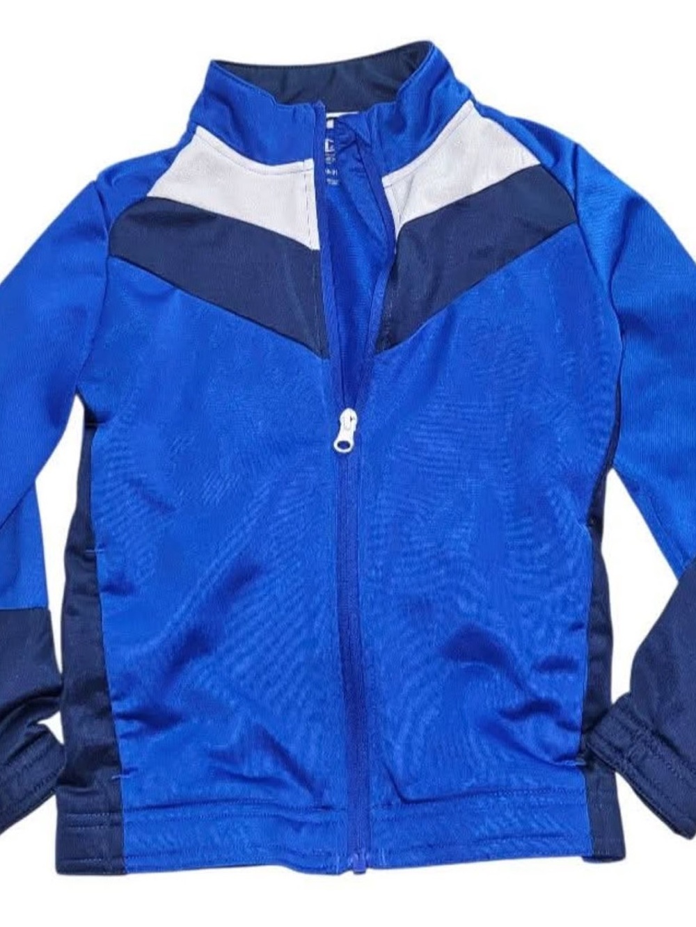 Athletic Works Boys Youth XL Full-Zip Colorblock Track Jacket